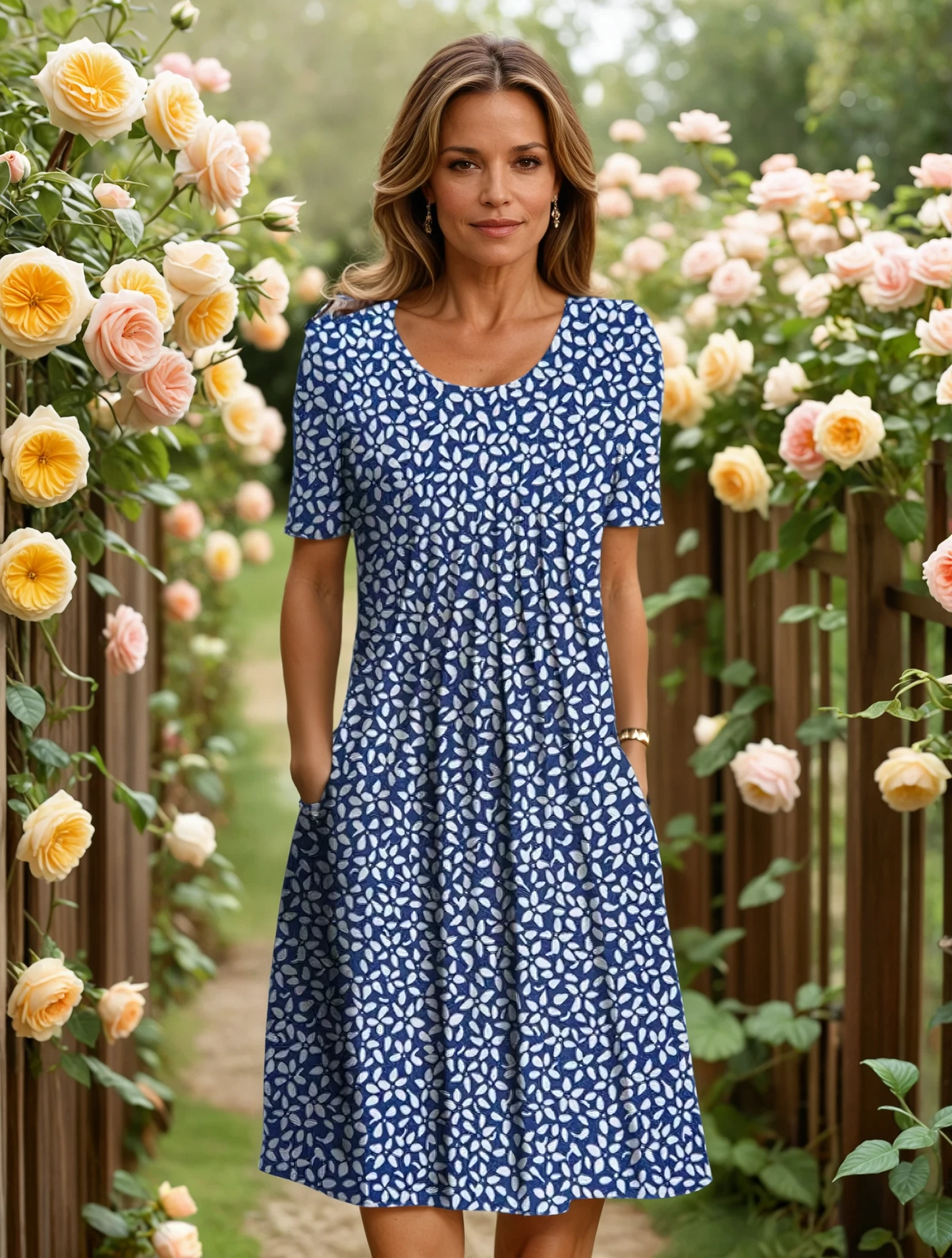 Olivia - Elegante casual jurk