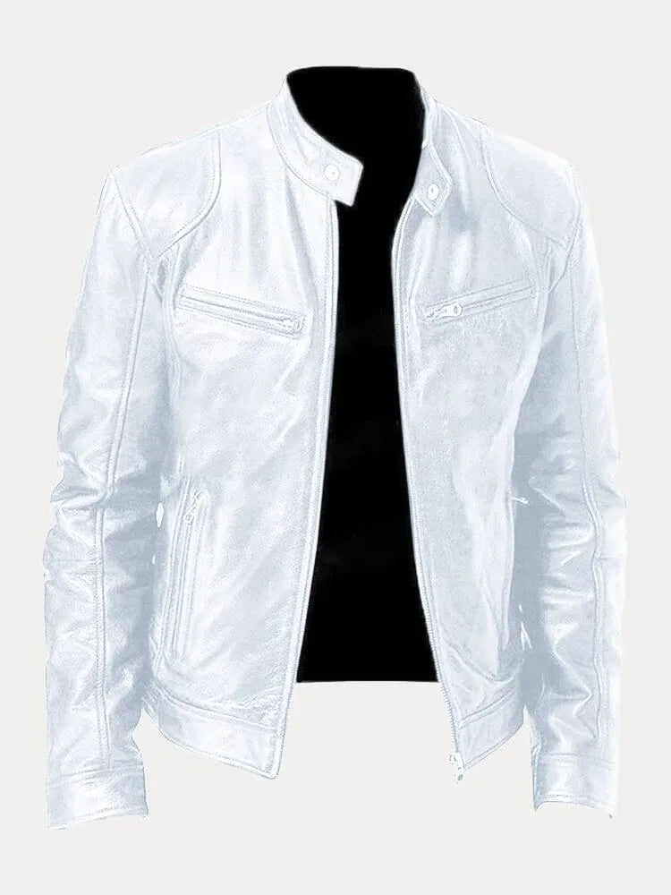 Bonnie® | Veste en cuir décontractée
