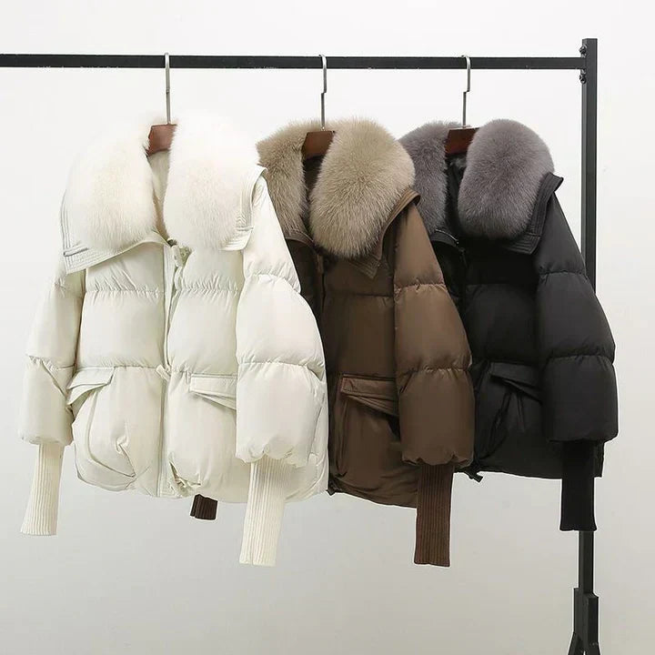 Indi - Veste Élégante En Fausse Fourrure