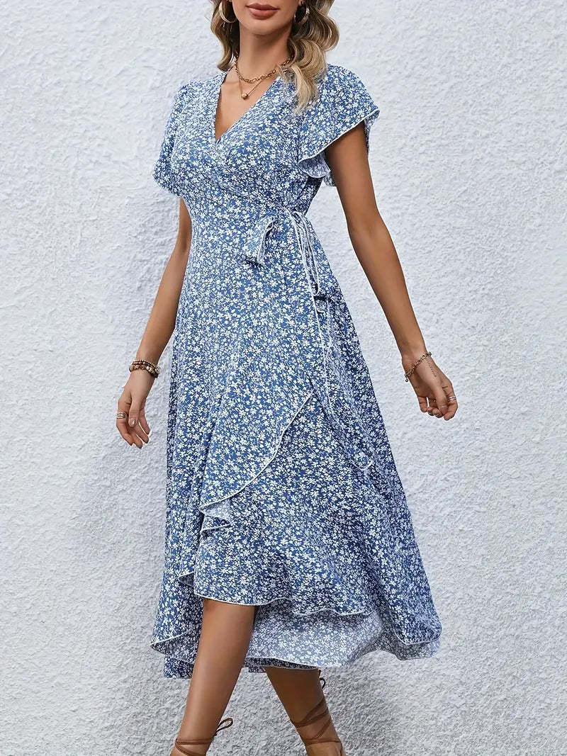Miriam - Elegante bloemenjurk
