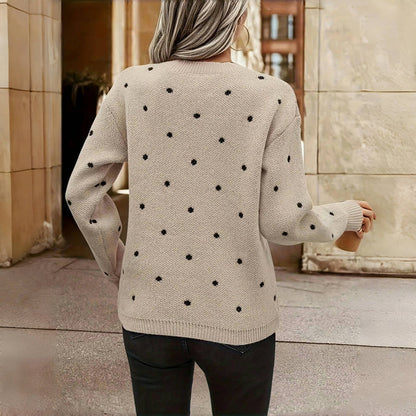 Maria - Pull à Pois Amusant