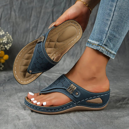 Élodie™ - Open-teen sleehak sandalen voor dames