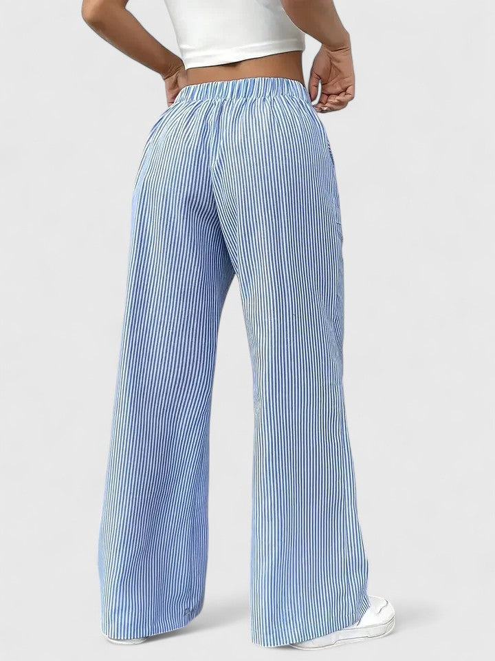 Dominique - Elegante wijde broek