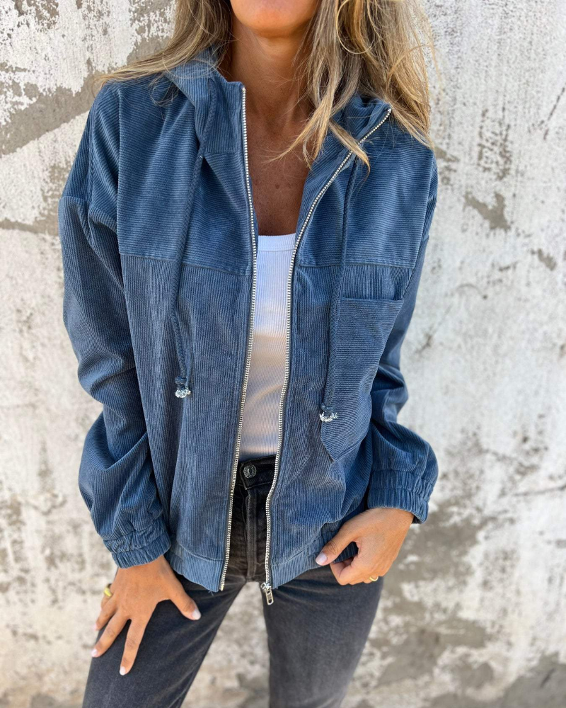 Isabella - Retro Corduroy Jas