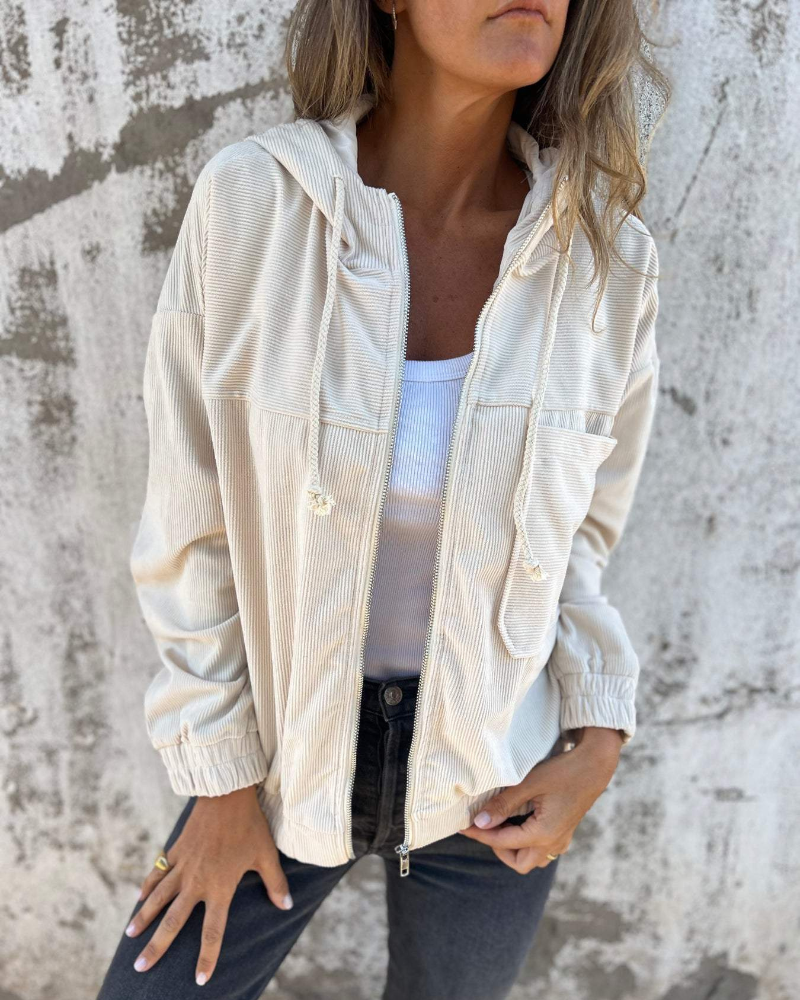 Isabella - Retro Corduroy Jas