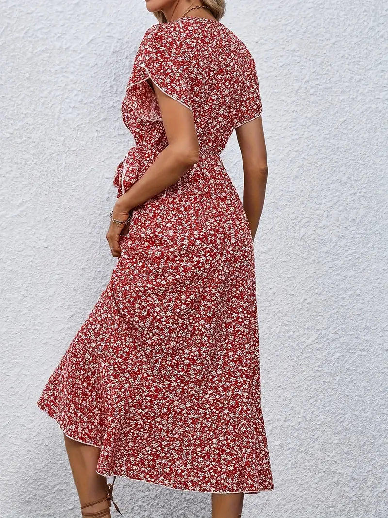 Miriam - Elegante bloemenjurk