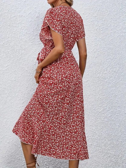 Miriam - Elegante bloemenjurk