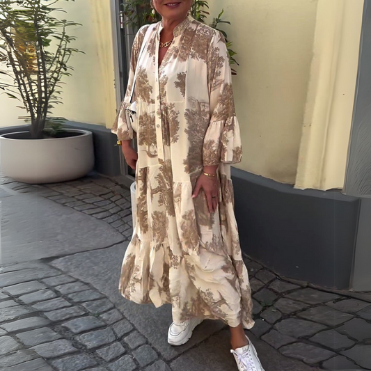 Nerina - Elegante maxi-jurk