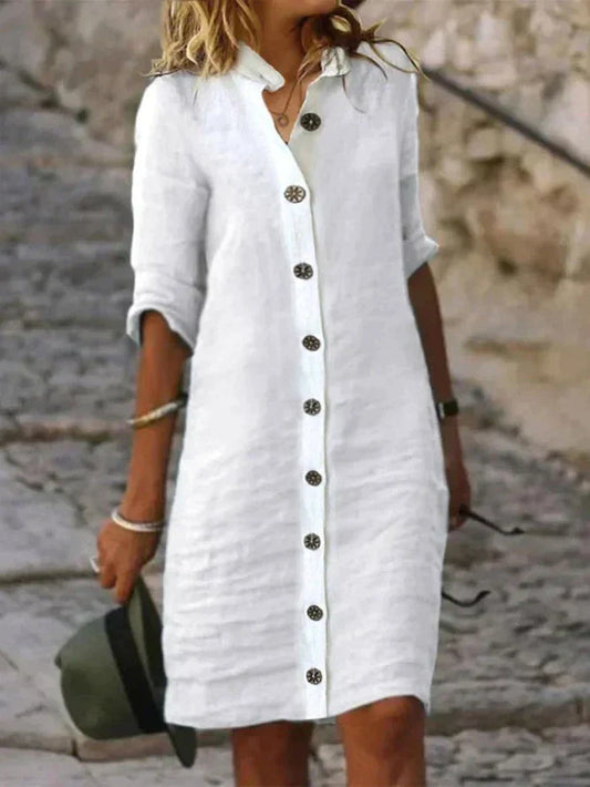 Gabrielle - Elegante midi-jurk