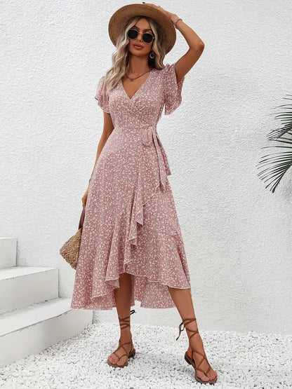 Miriam - Elegante bloemenjurk