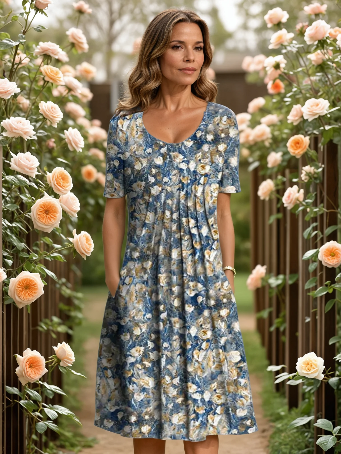 Olivia - Elegante casual jurk