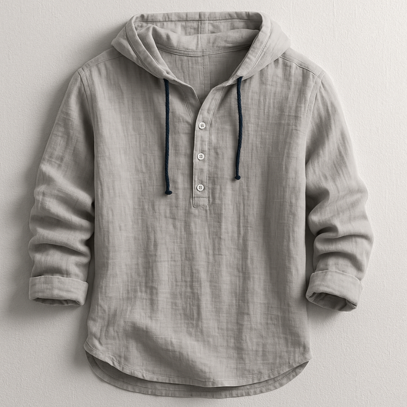 Daan™ | Luxe overhemd met capuchon
