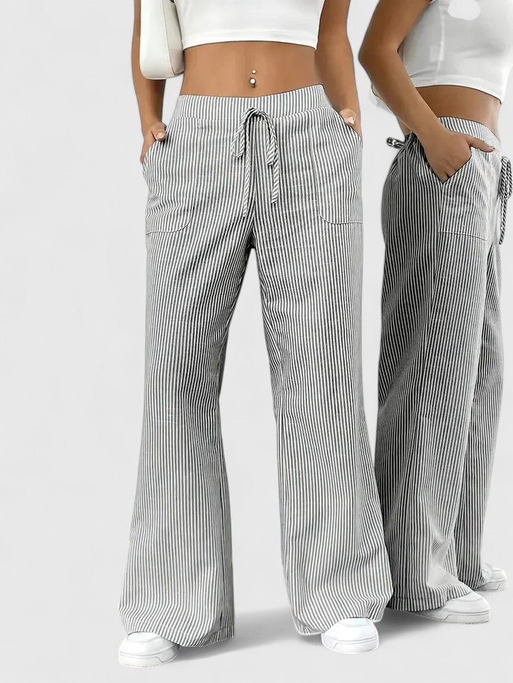 Dominique - Elegante wijde broek