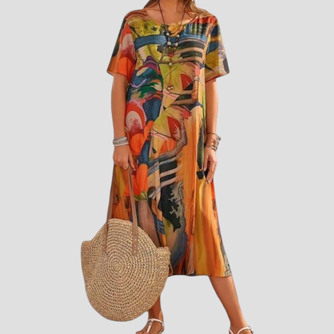 Vittoria - Comfortabele Boho Jurk