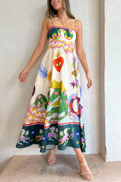 Angeline - Elegante Maxi Jurk