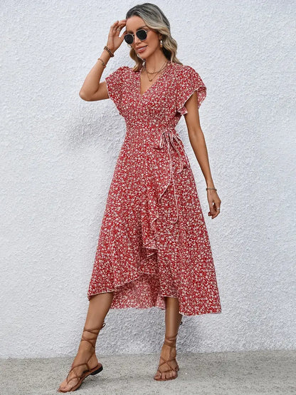Miriam - Elegante bloemenjurk