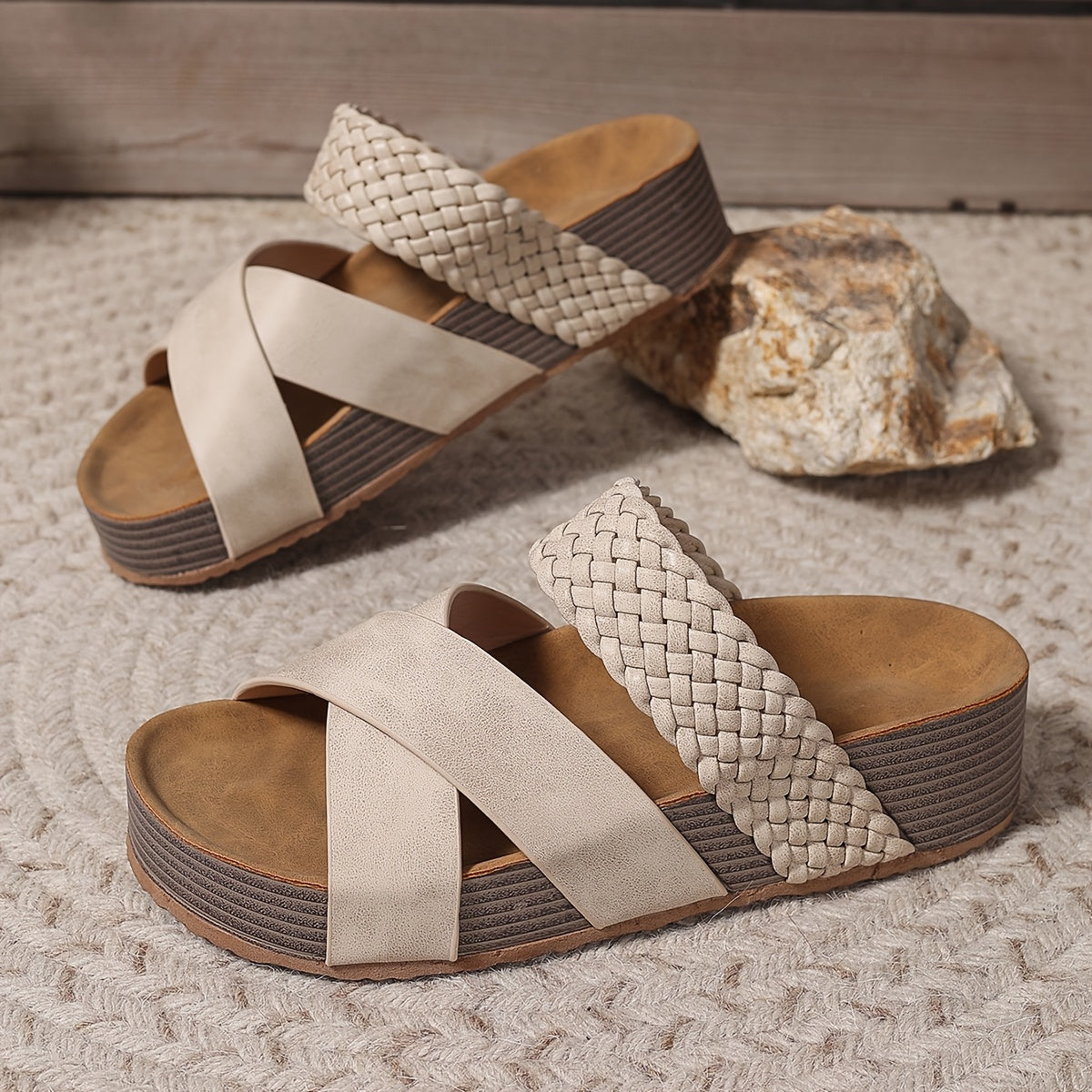 Solèna™ - Orthopedische lederen sandalen