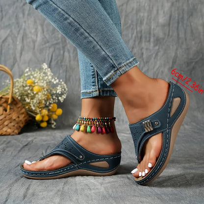Élodie™ - Open-teen sleehak sandalen voor dames
