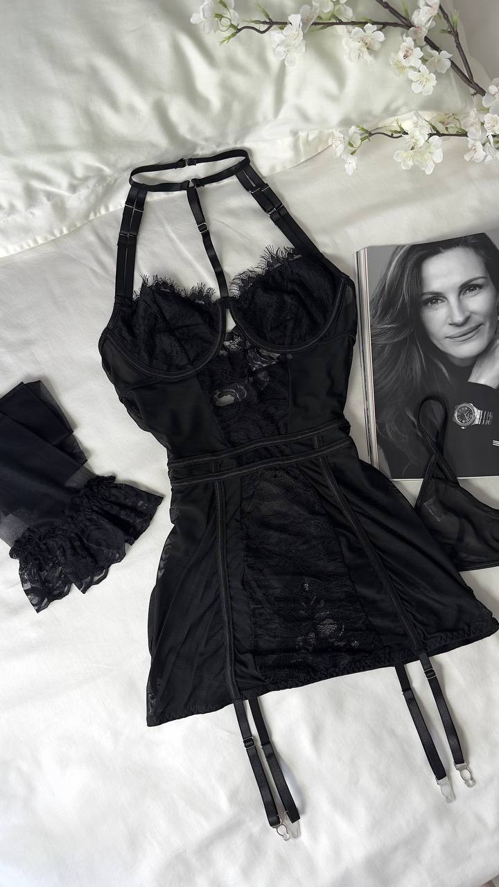 Élisa™ | Allure Lingerieset (3-delig)