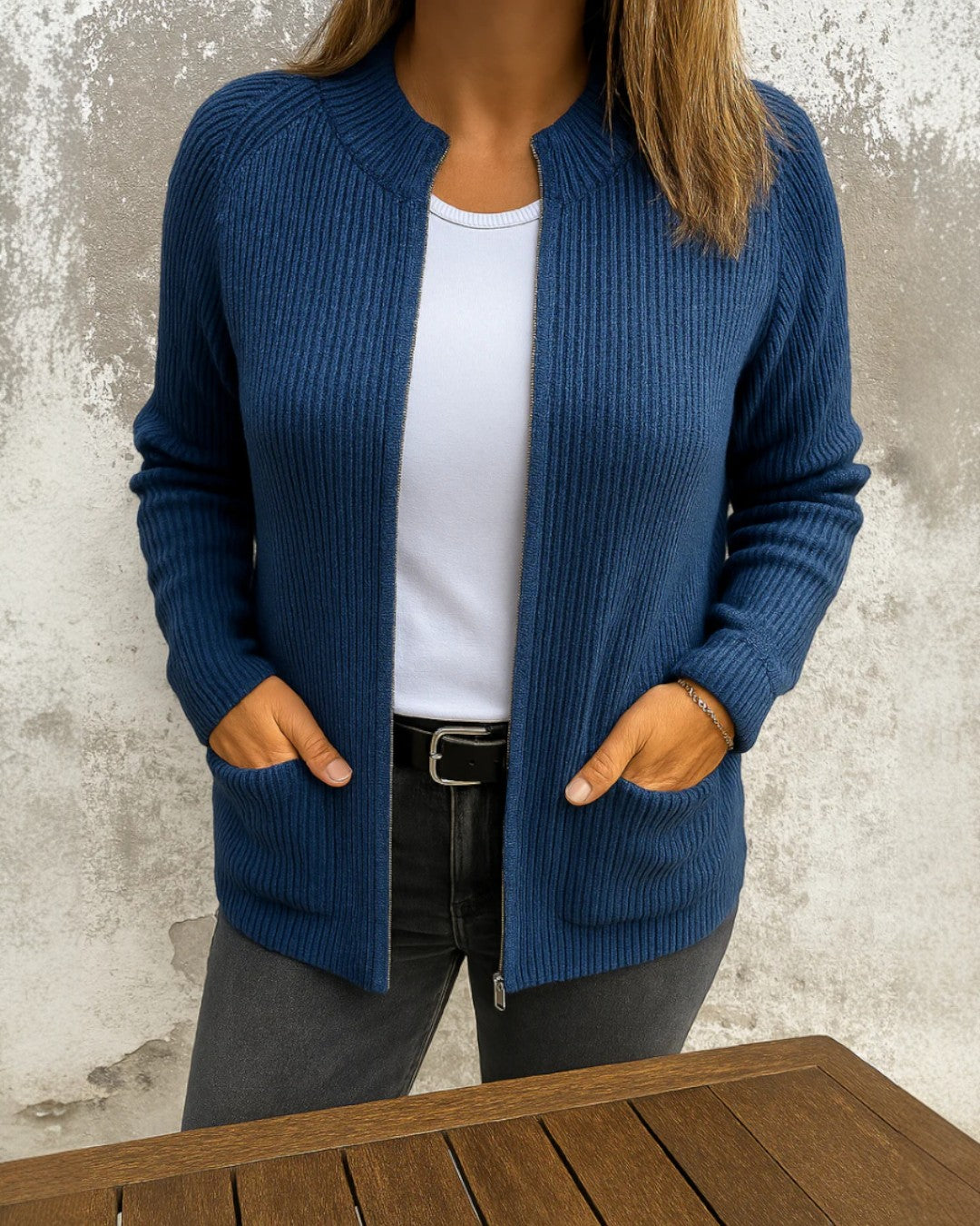 Sophie - Gilet Doux Et Pratique