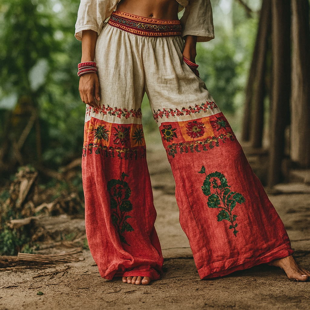 Gabriela™ | Comfortabele bohemian broek