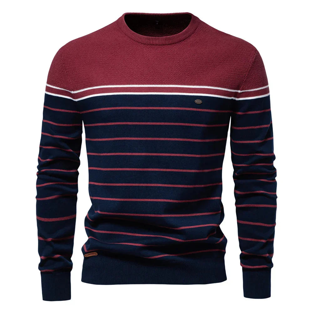 Gano™ |  Pull pour homme à rayures fines