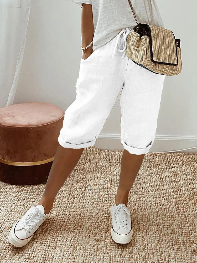 Paisley - Katoenen shorts voor dames