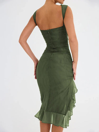 Nancy - Elegante midi-jurk