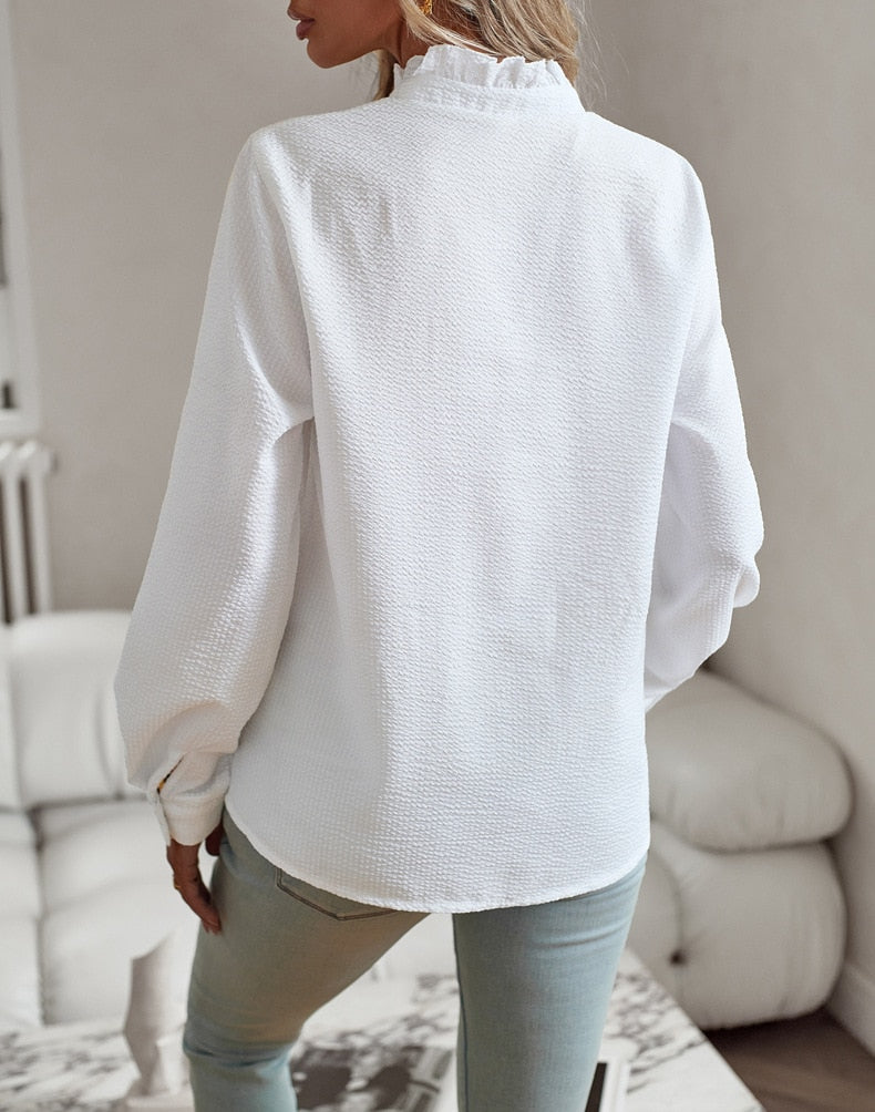 Agnete | Blouse Élégante