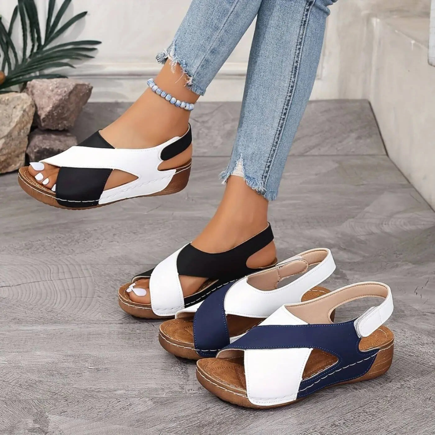 Nicole™ – Orthopedische sandalen met open teen