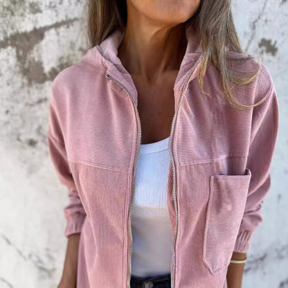 Clémence - Comfortabel fluwelen jack