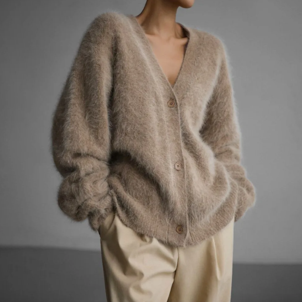 Luna - Cardigan En Cachemire Élégant