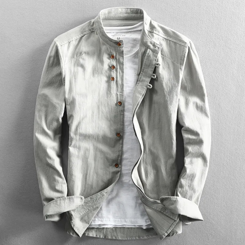 Alfonds™ | Elegant overhemd in Japanse stijl