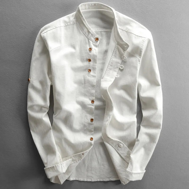 Alfonds™ | Elegant overhemd in Japanse stijl