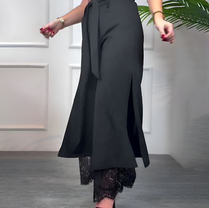 Sophie™ | Wijde Broek met Kant