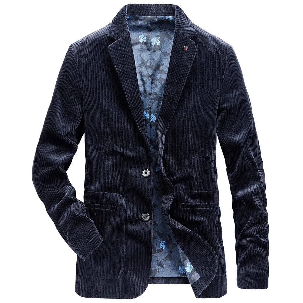 Gérard™ | Premium ribfluwelen blazer