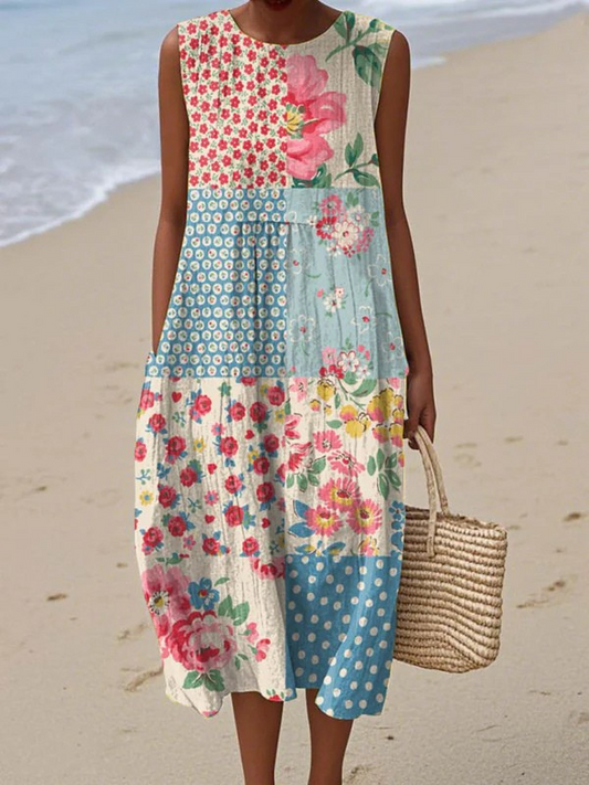 Charlotte - Comfortabele Midi Jurk