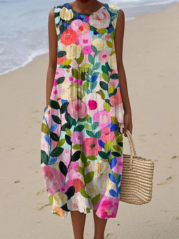 Charlotte - Comfortabele Midi Jurk