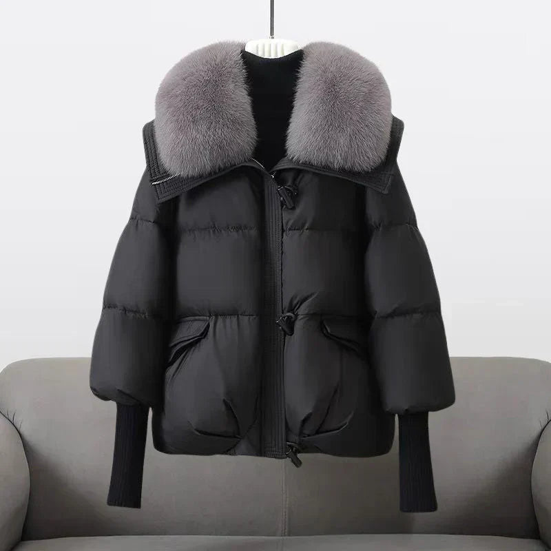 Indi - Veste Élégante En Fausse Fourrure