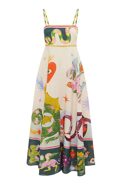 Angeline - Elegante Maxi Jurk