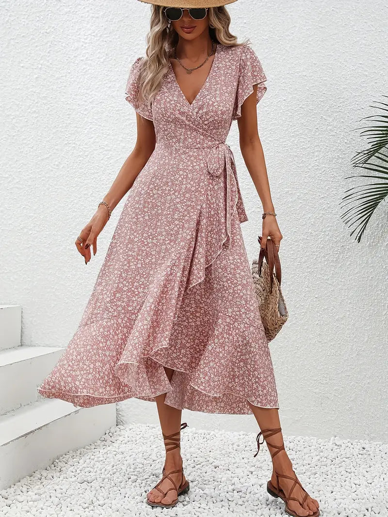 Miriam - Elegante bloemenjurk