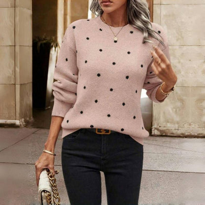 Maria - Pull à Pois Amusant