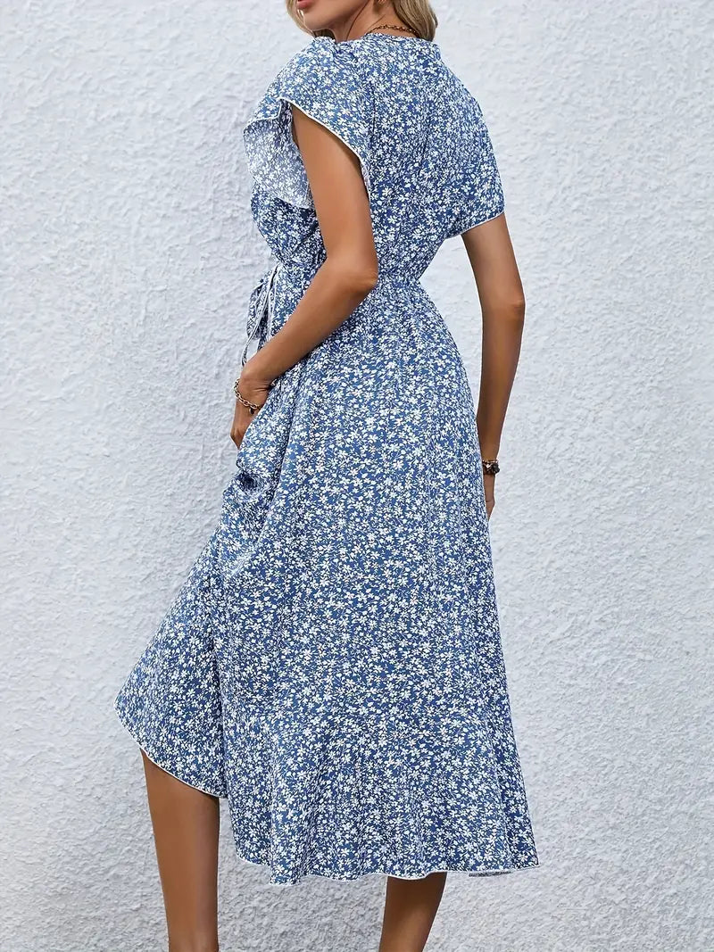 Miriam - Elegante bloemenjurk