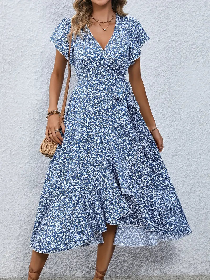 Miriam - Elegante bloemenjurk