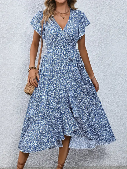Miriam - Elegante bloemenjurk