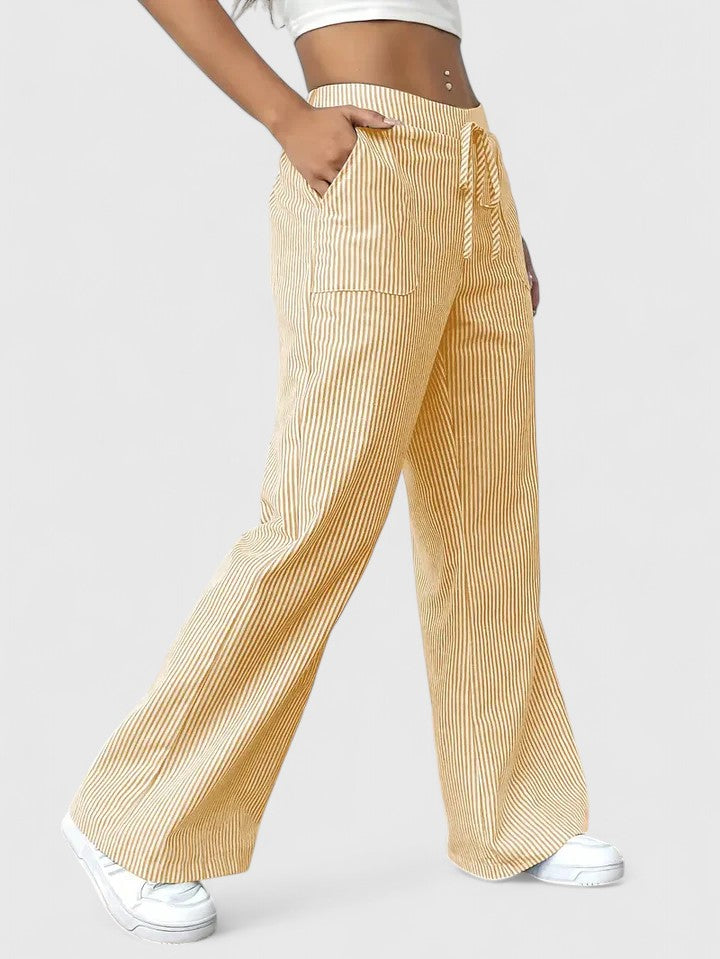 Dominique - Elegante wijde broek