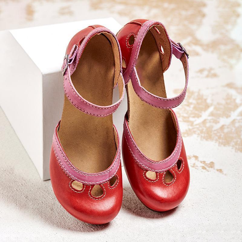 Laisy™ - Comfortabele Orthopedische Sandalen met Lage Hak