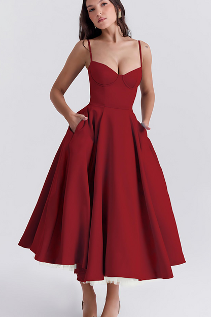 Louane - Elegante midi-jurk
