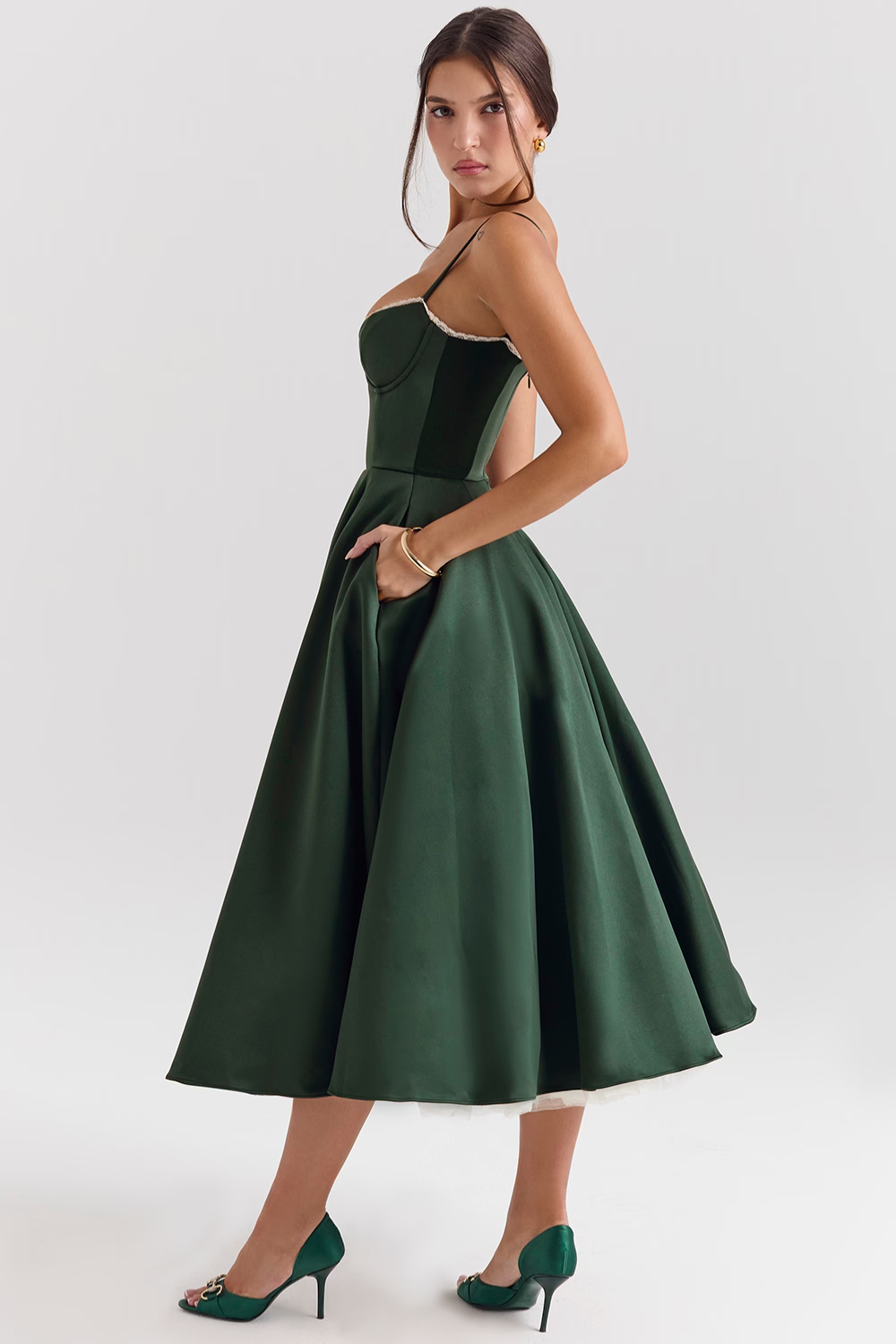 Louane - Elegante midi-jurk