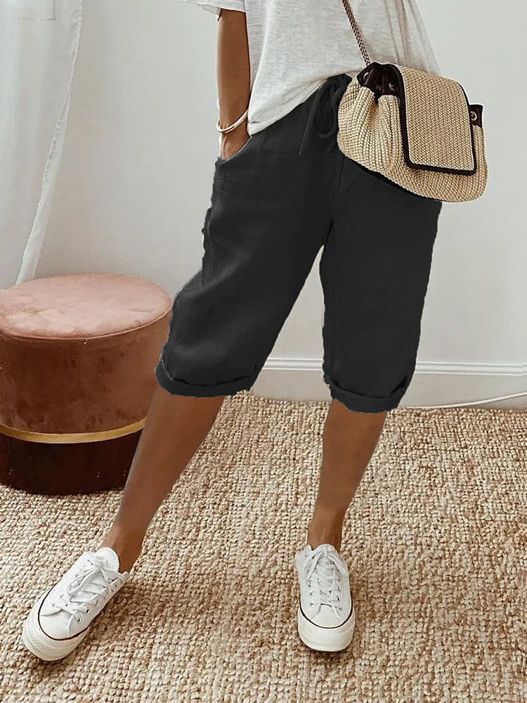 Paisley - Katoenen shorts voor dames